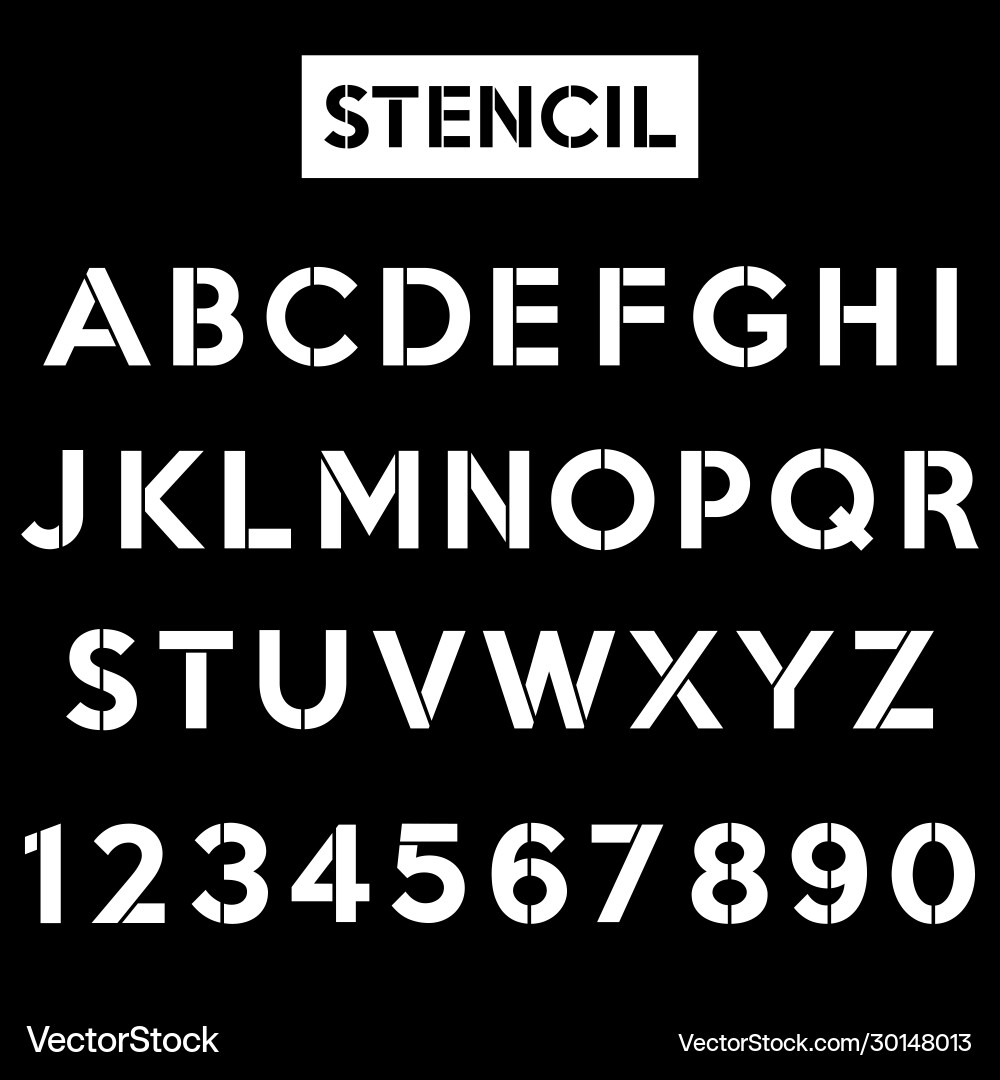 Comic Font Alphabet - Bold & Colorful Vector Image