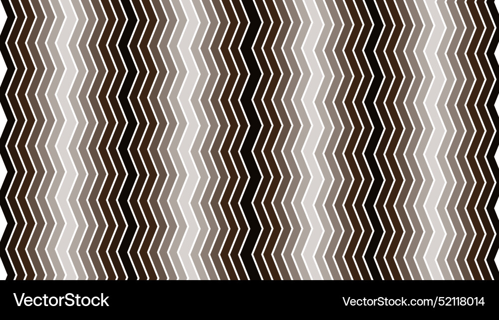 Brown zig zag seamless pattern abstract background Vector Image