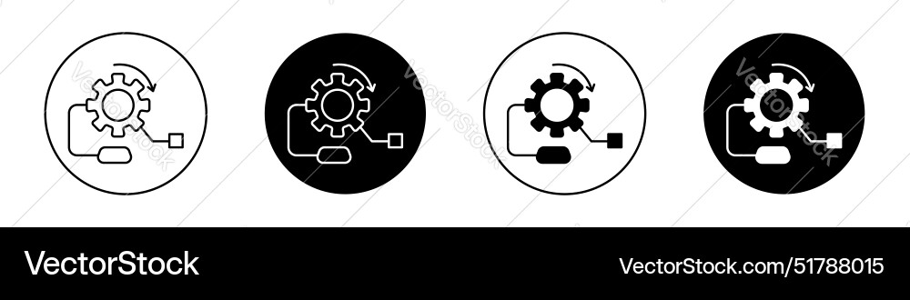 Algorithm icon Algorithm icon vector image