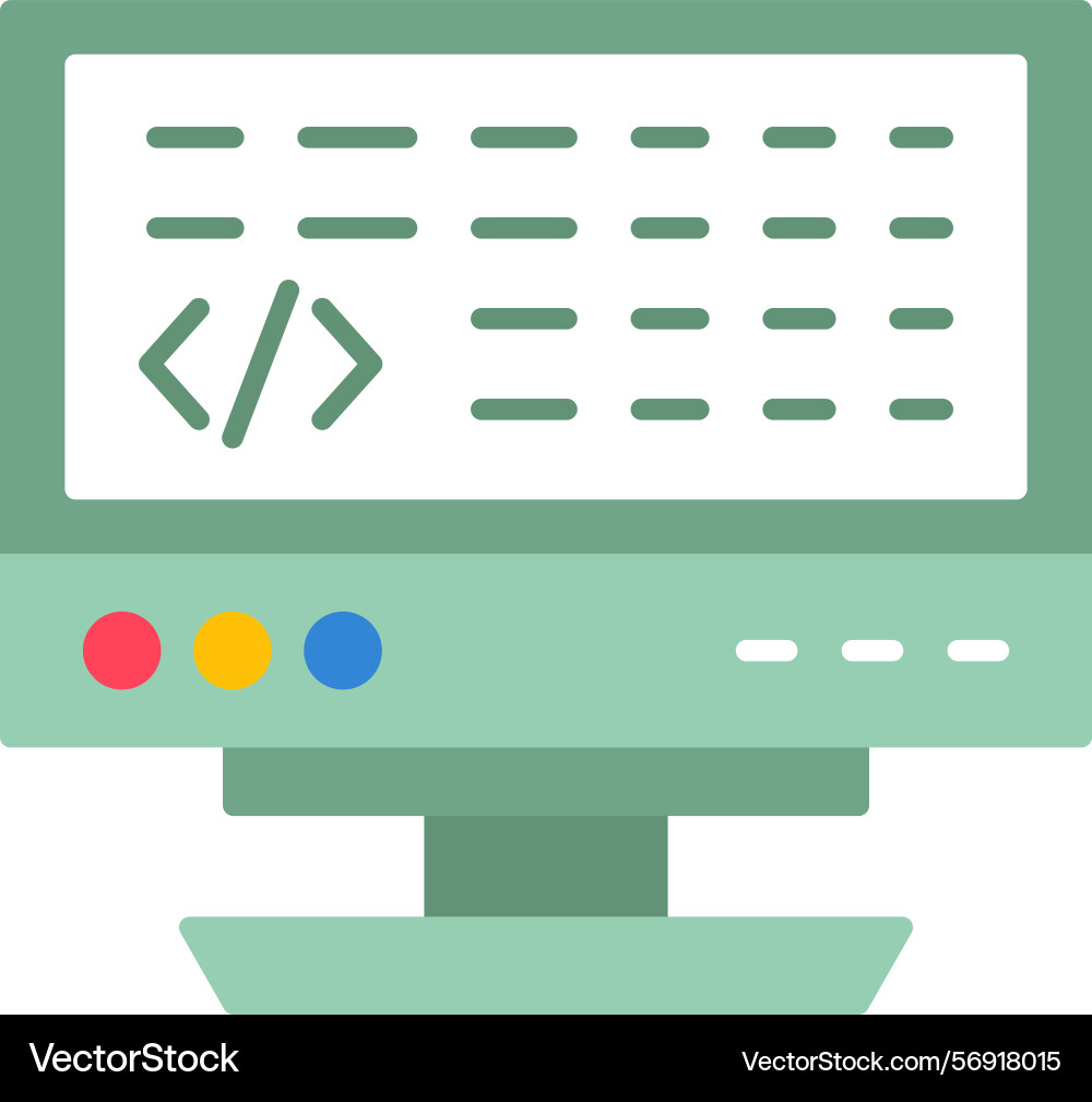 Coding icon Vector Image