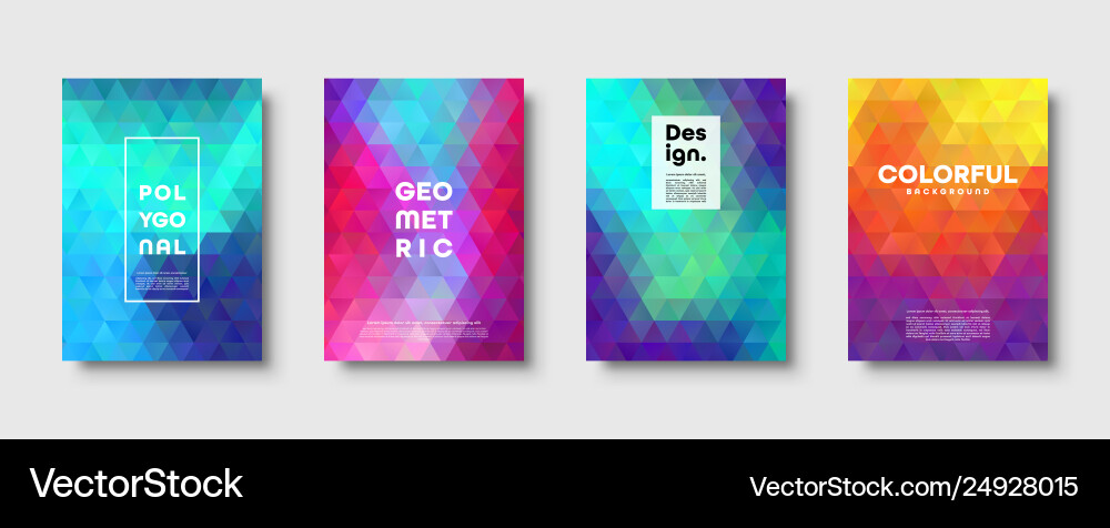 Dreieck polygonalen abstrakten Hintergrund bunt Dreieck polygonalen abstrakten Hintergrund bunt vektorbild