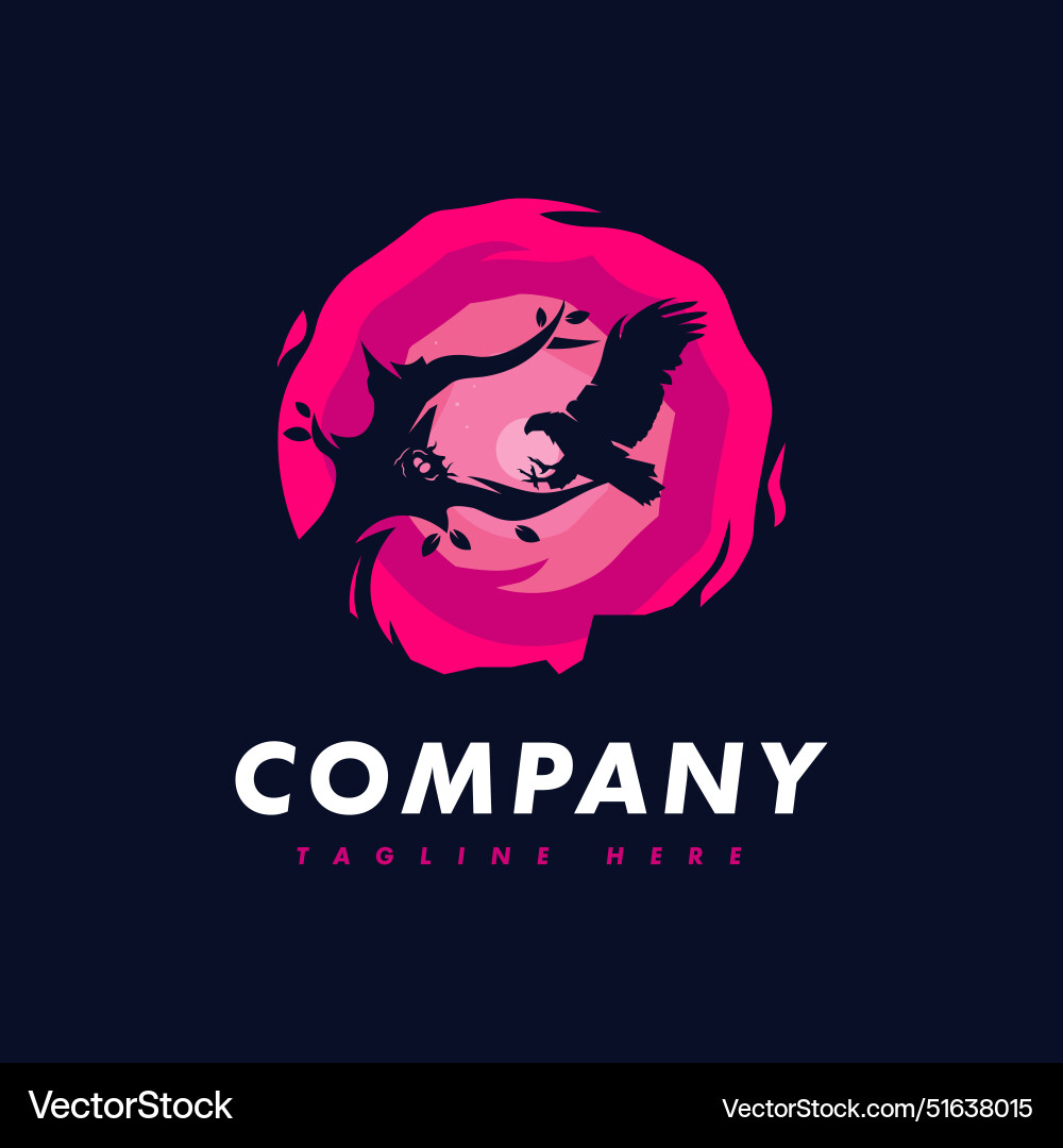 Eagle and nest Royalty Free Vector Image - VectorStock