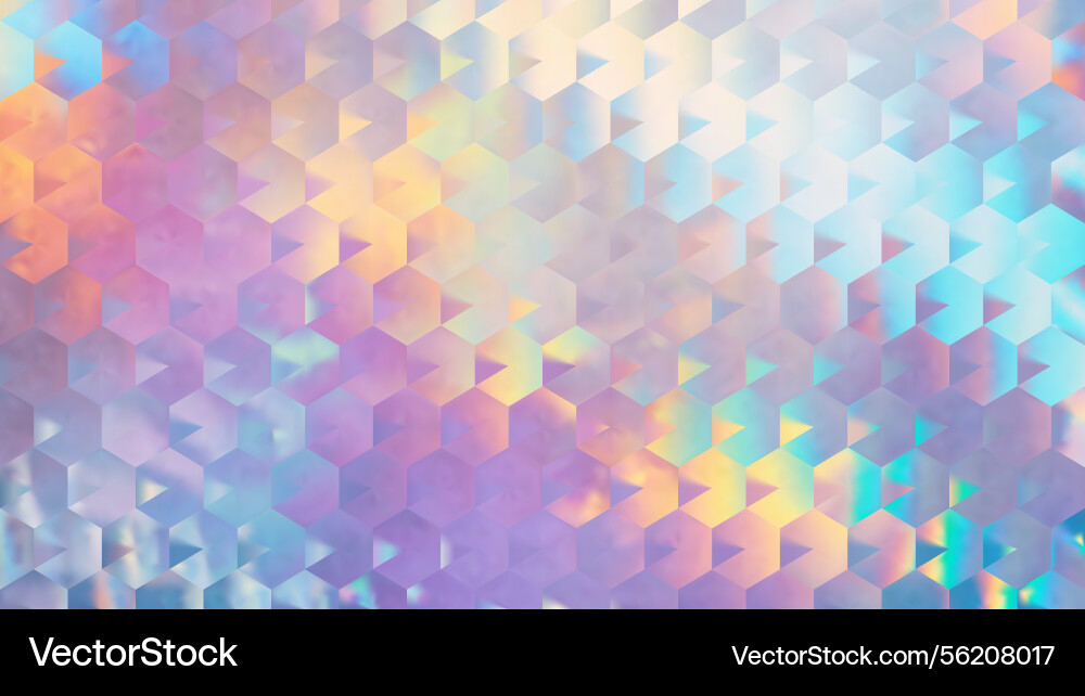 Soft pastel abstract background with 3d hexagonal Soft pastel abstract background with 3d hexagonal vector image