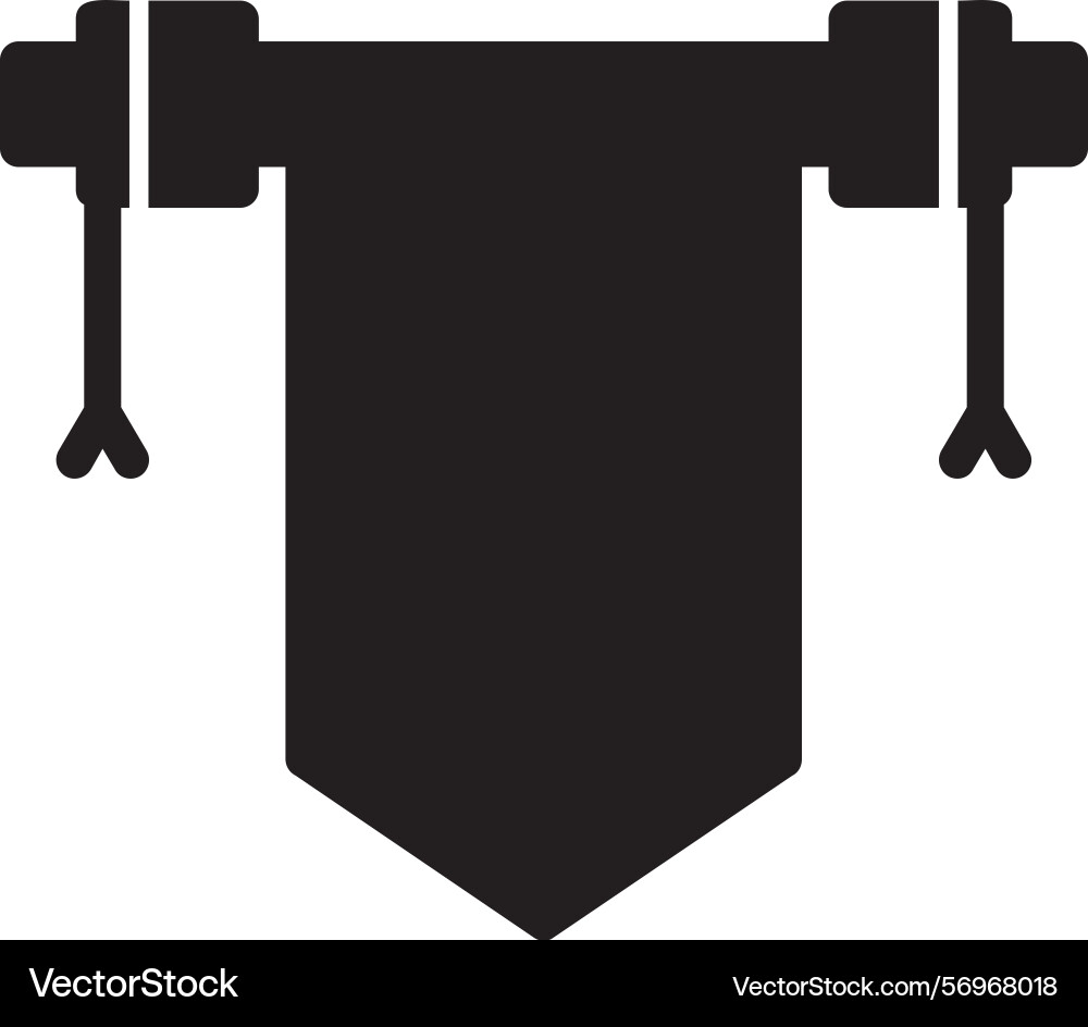 Spring scroll glyph style icon design Vector Image