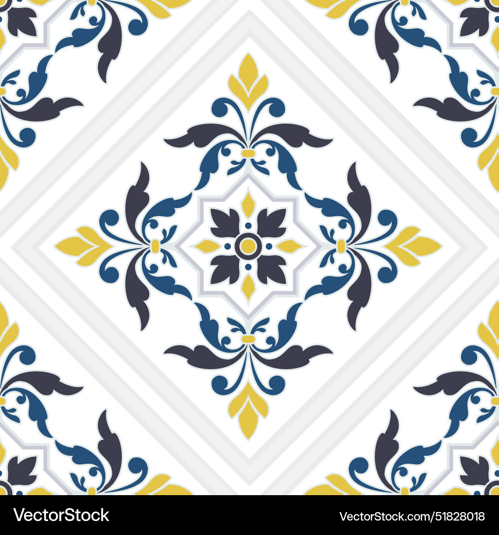 Tile pattern Tile pattern vector image
