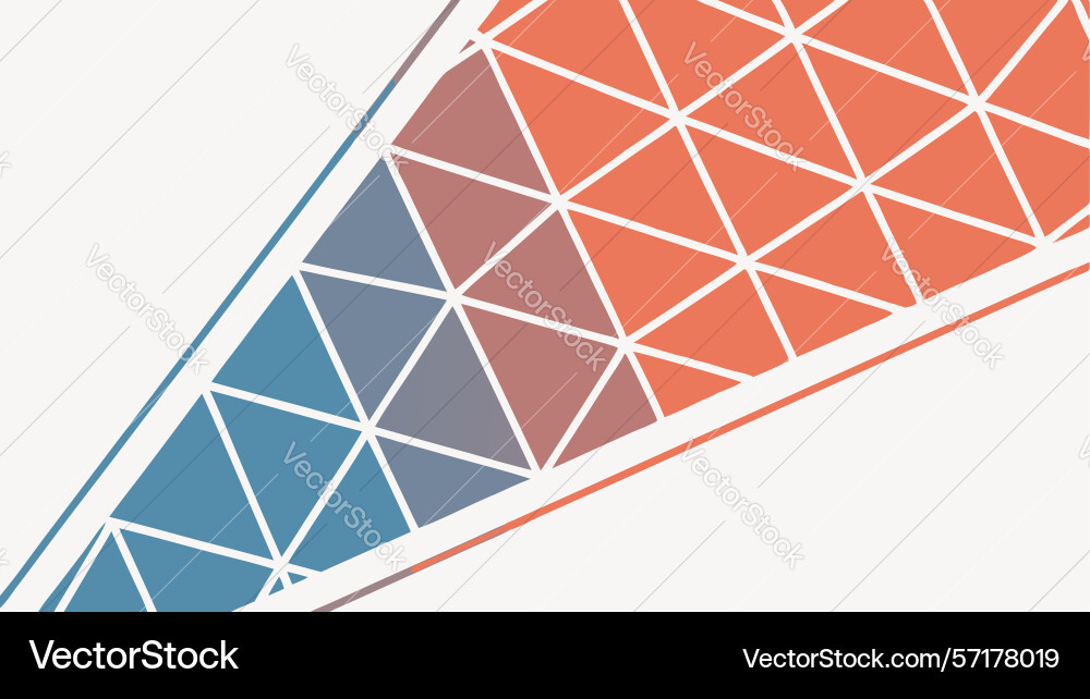 Abstract geometric pattern with intersecting Vector Image
