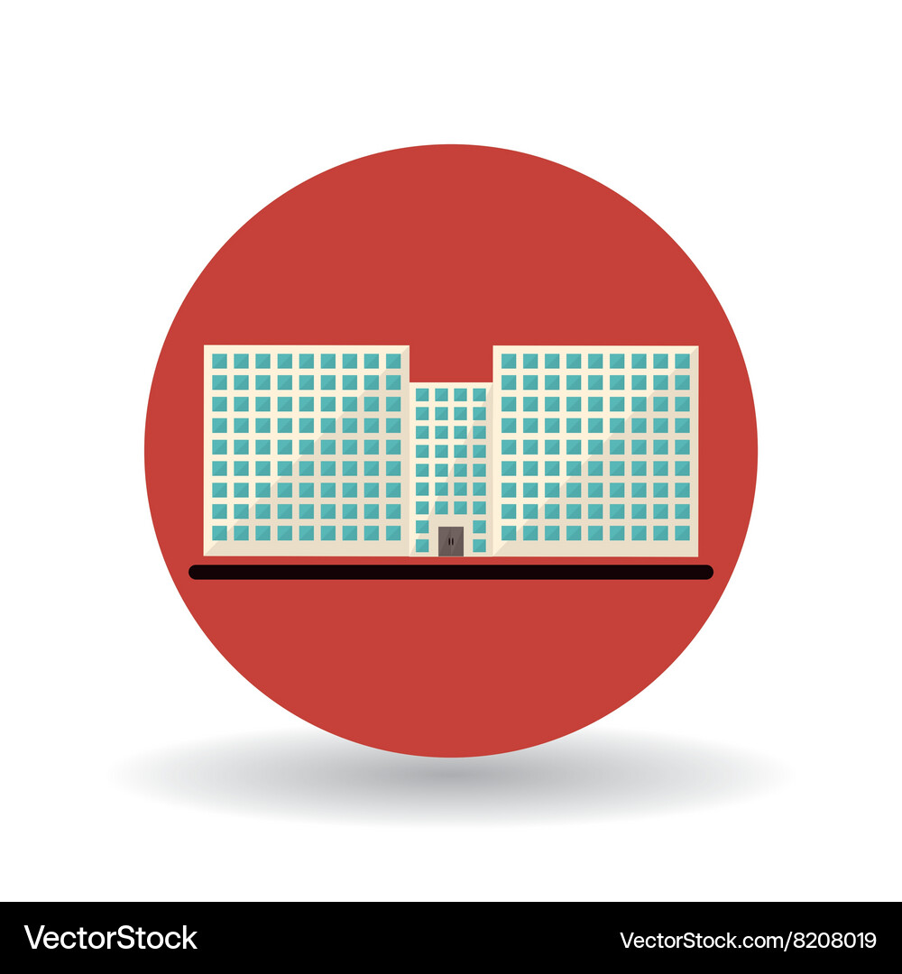 Building icon design Vector Image