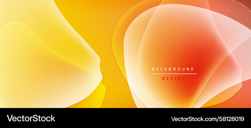 Dynamic Gradient Abstract Shapes Vector Image