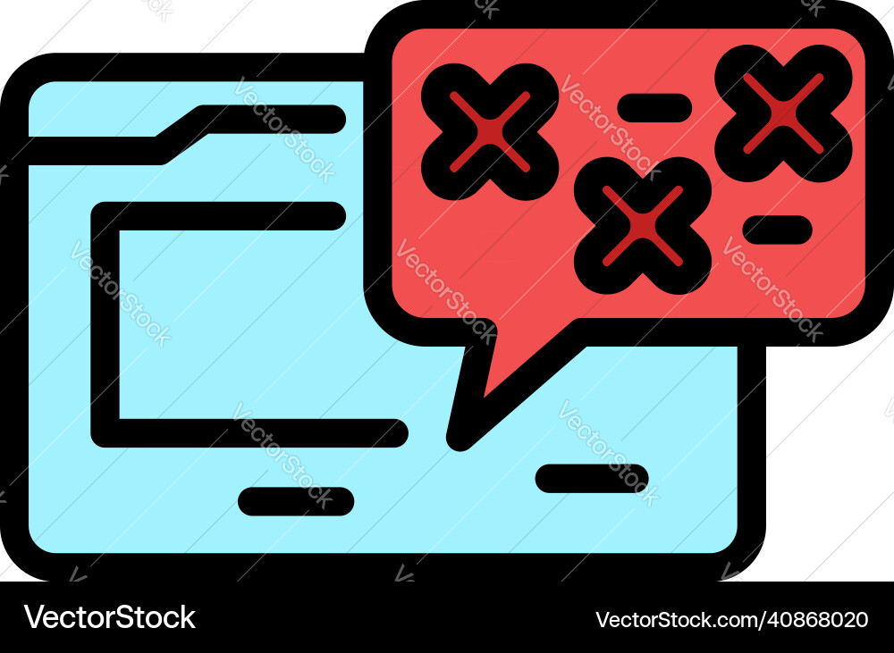 Enter password icon color outline Vector Image