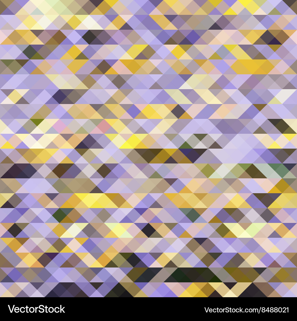 Abstract multicolored background of triangles vector image