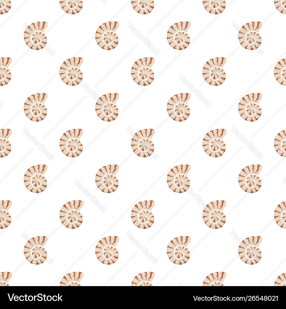 Striped shell pattern seamless Vector Image