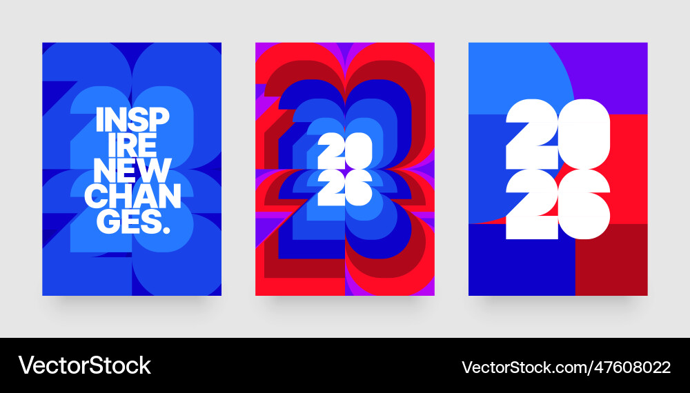  Layout design for sports event of 2026 year Vector Image Motiv 