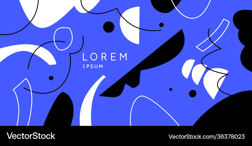 Abstract Backgrounds - Dynamic Shapes Vector Image