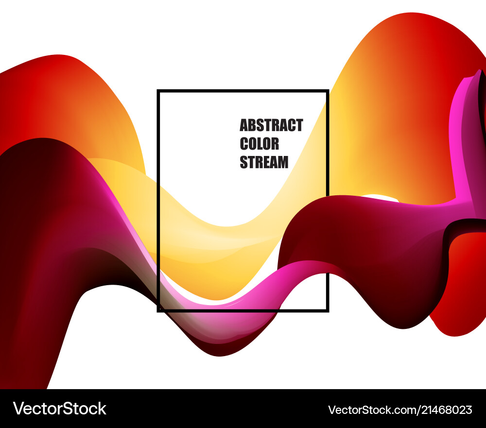 Abstract colorful background color flow Abstract colorful background color flow vector image