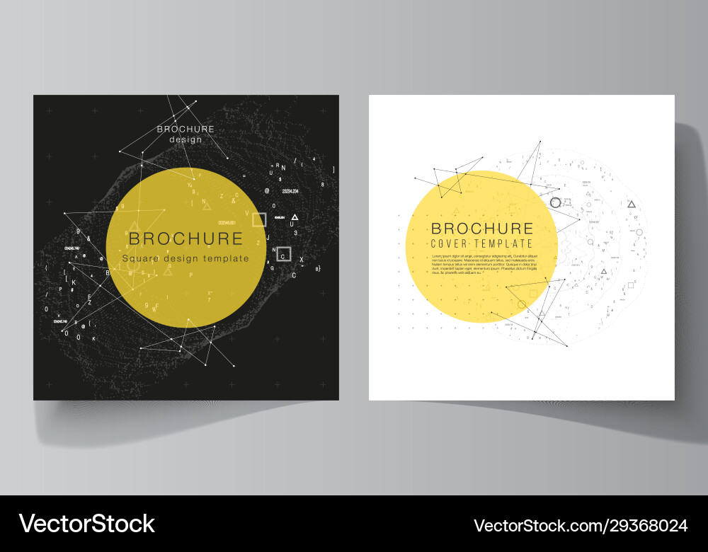 Layout two square format Layout two square format vector image