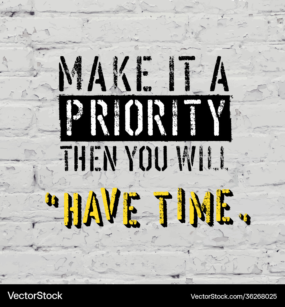 Fitness motivation quote on brick traced texture Fitness motivation quote on brick traced texture vector image