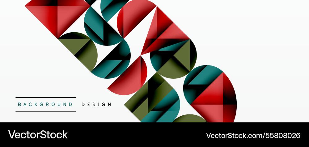 Abstract geometric pattern with intersecting Abstract geometric pattern with intersecting Vector Image