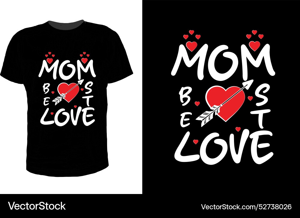 Mothers typography t-shirt design Vector Image
