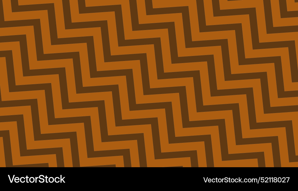 Brown zig zag seamless pattern abstract background Vector Image