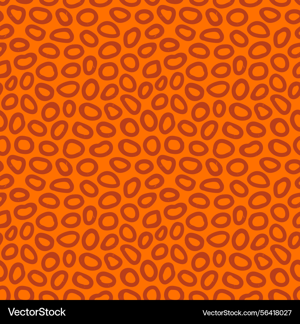 Irregular circle seamless pattern with hand drawn Irregular circle seamless pattern with hand drawn vector image