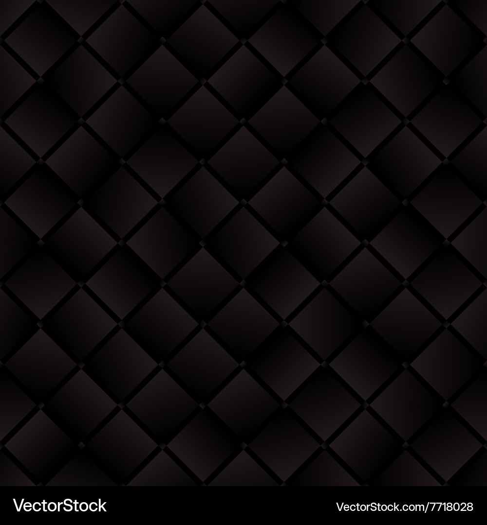 Dark Brown Geometric Squares Pattern Vector Image