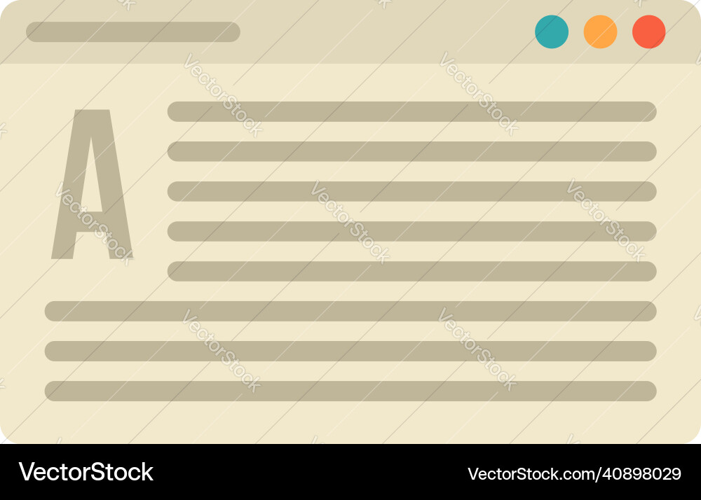 Foreign language web study icon flat isolated Foreign language web study icon flat isolated vector image