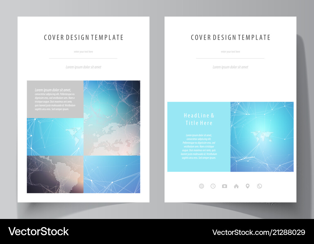 The editable layout The editable layout vector image