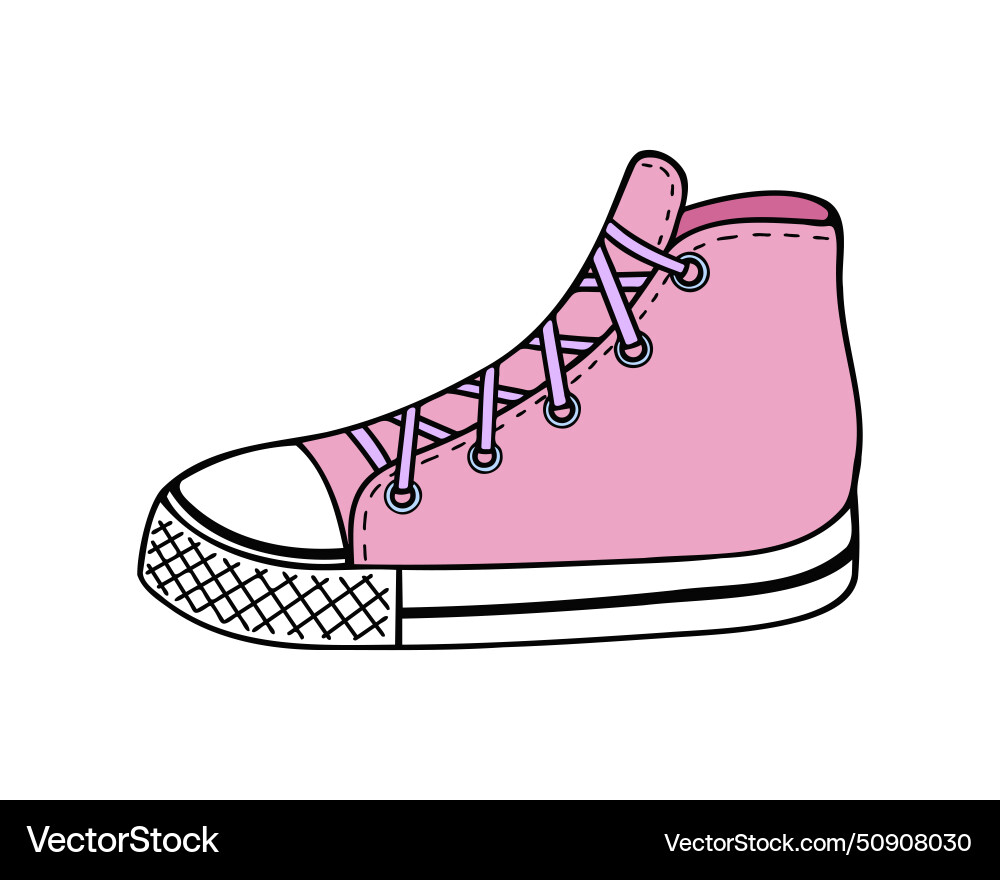 Sneakers Gummischuhe für den Druck Sneakers Gummischuhe für den Druck vektorbild