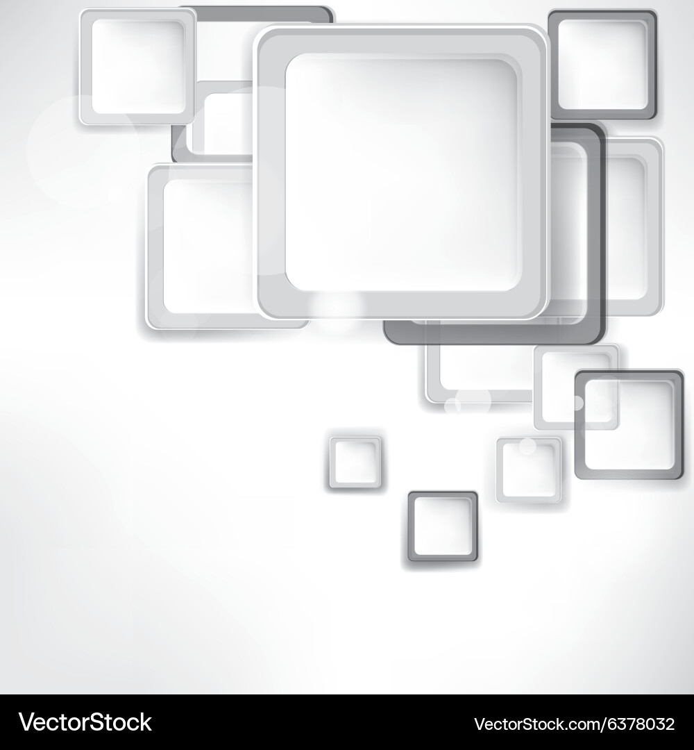 Abstract background with speech bubble vector image