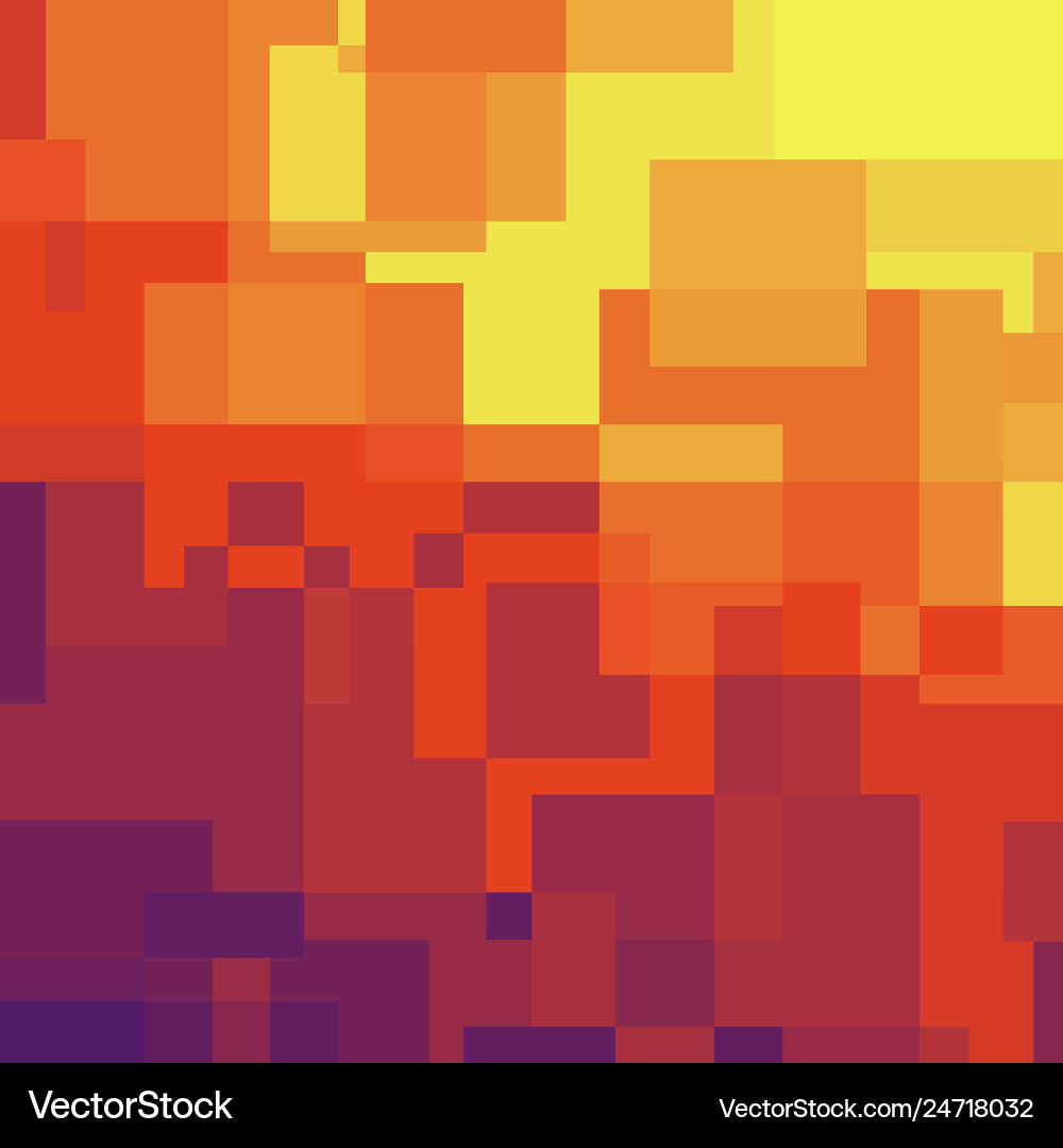 Abstract Color Blocks Background vector image