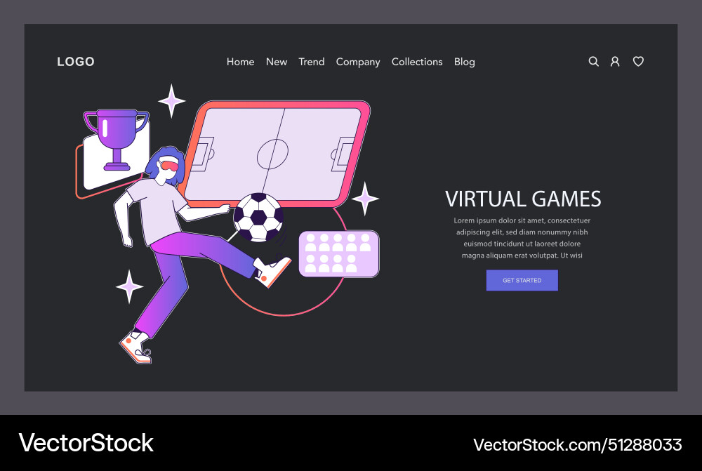 Ar and vr2 flat Royalty Free Vector Image - VectorStock