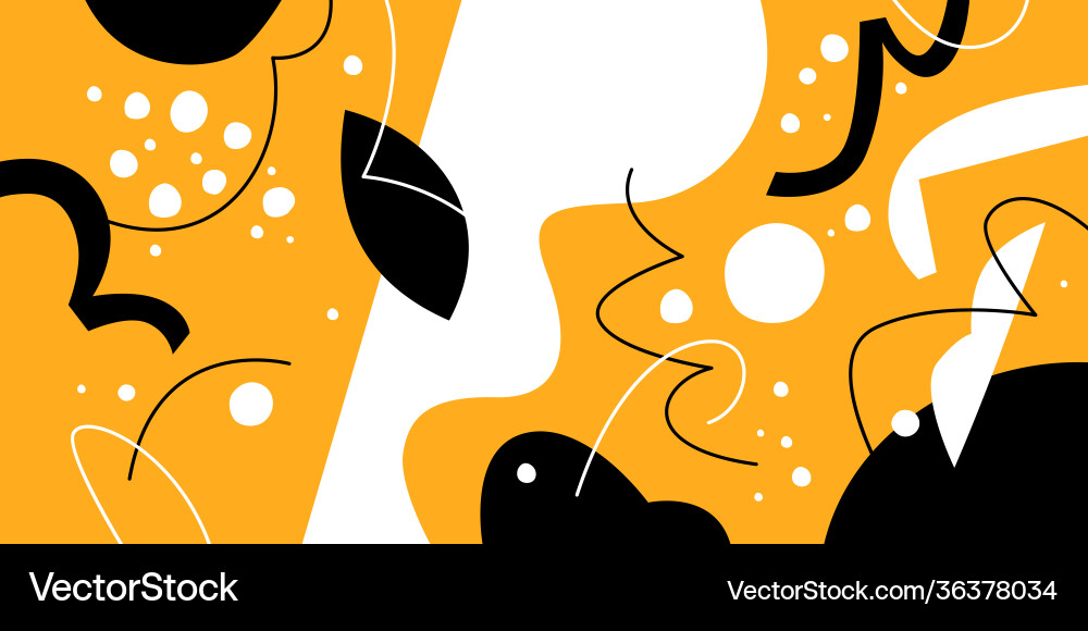 Modern backgrounds with abstract elements Vector Image