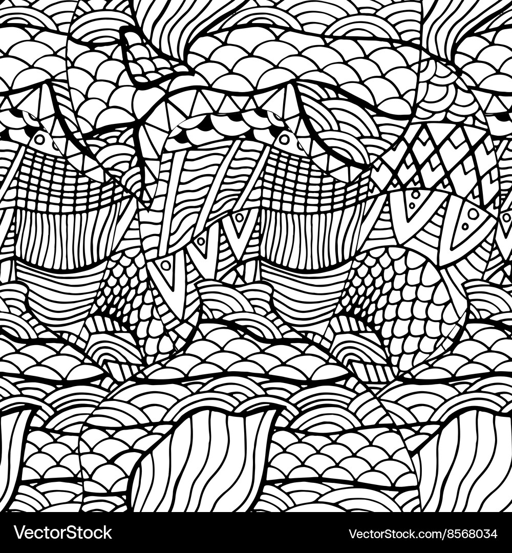 Seamless abstract pattern Vector Image
