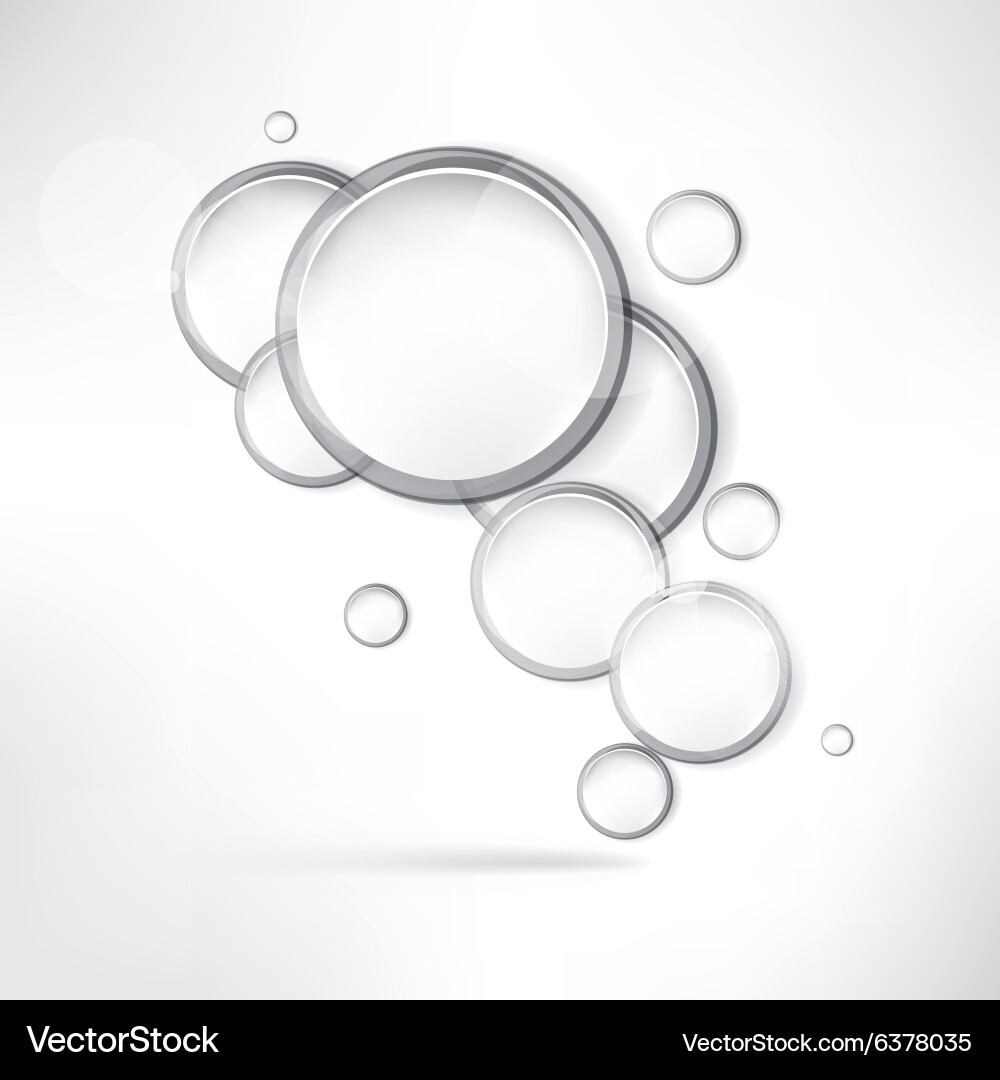 Abstract background with speech bubble vector image