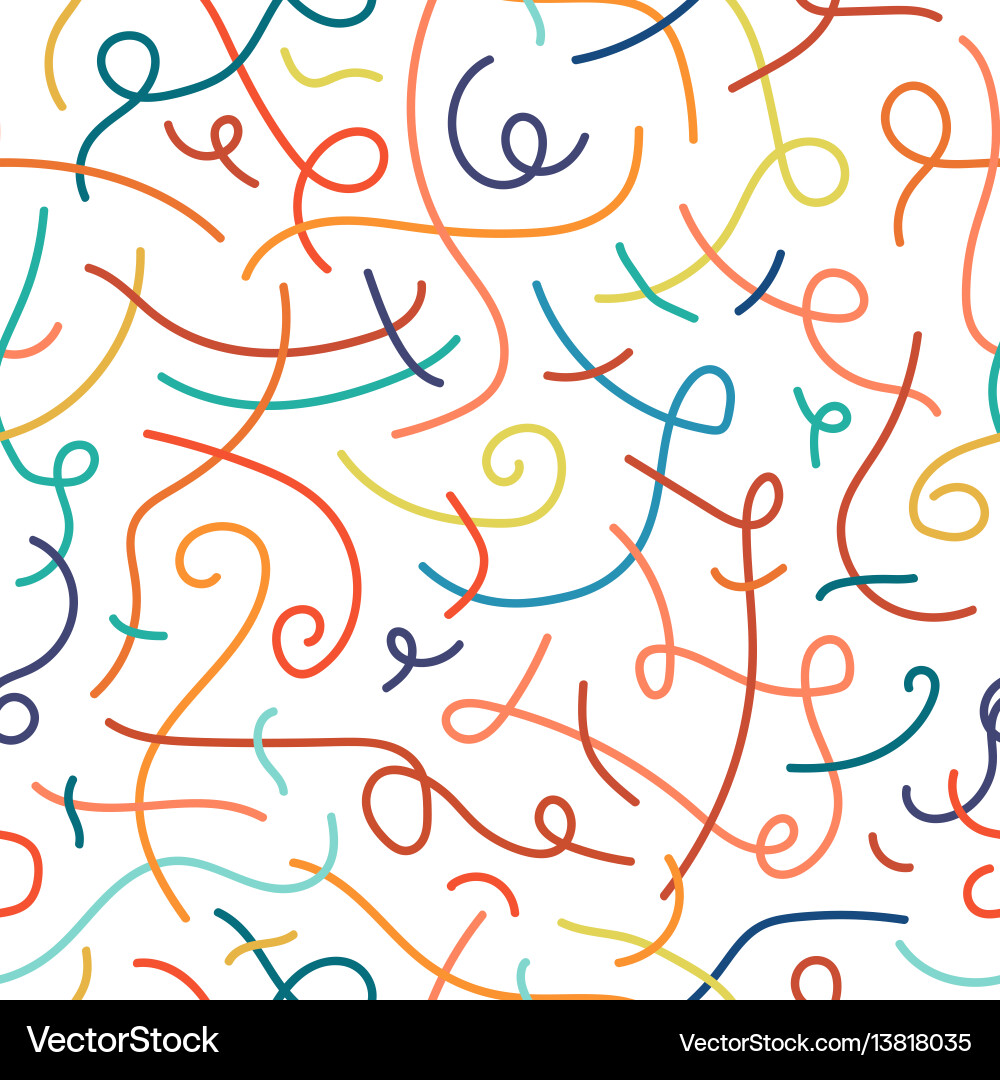 Bunte memphis nahtlose Muster in doodle Stil Bunte memphis nahtlose Muster in doodle Stil vektorbild