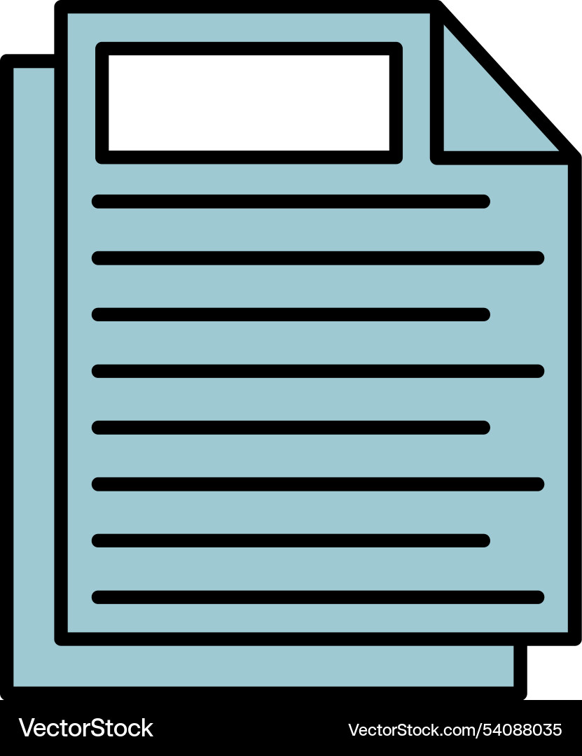 Task line filled icon design vector image