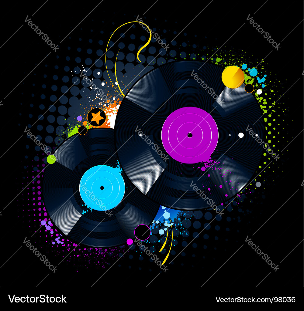 Vinyl Graffiti Art vector image