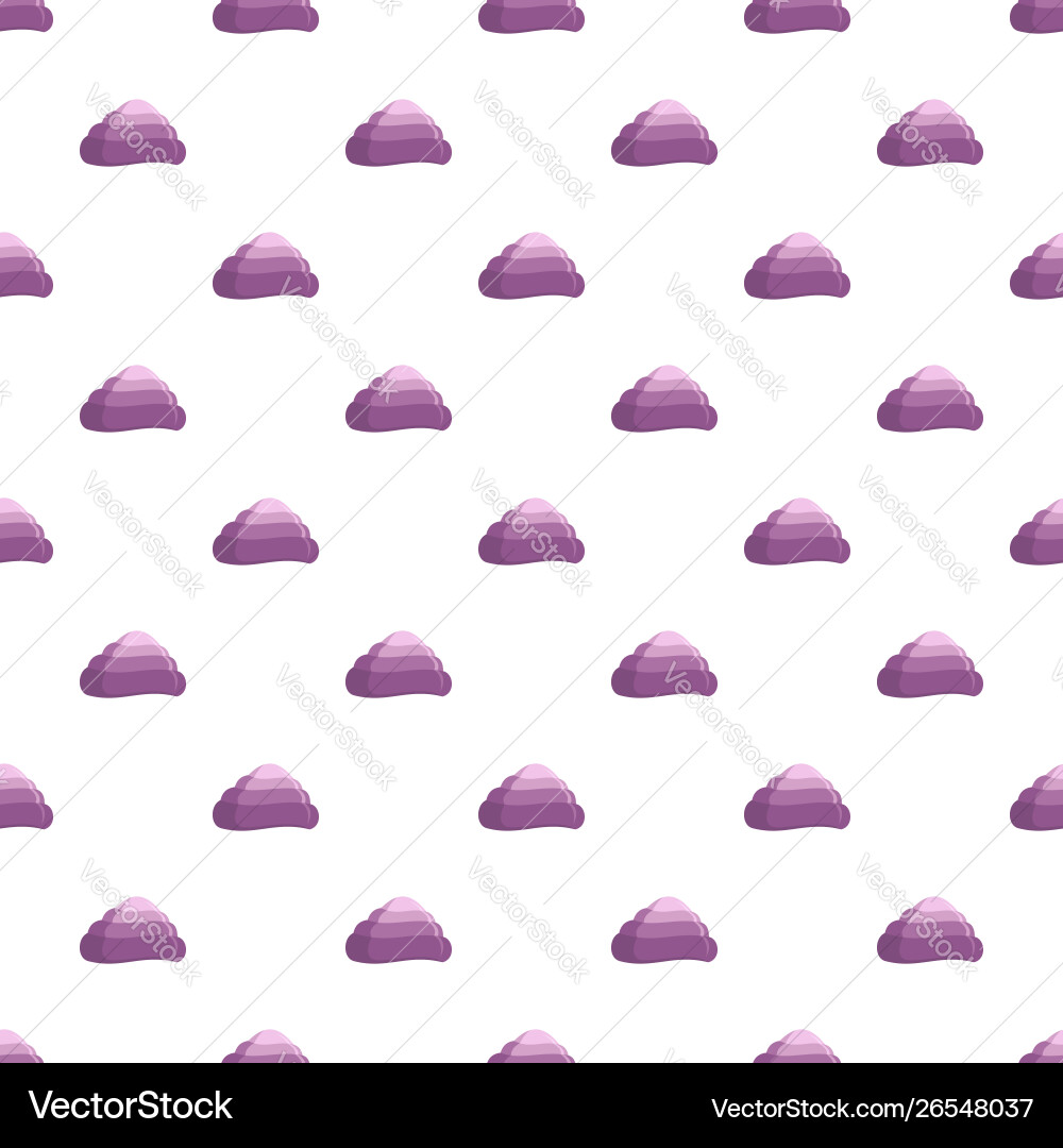 Ocean shell pattern seamless vector image