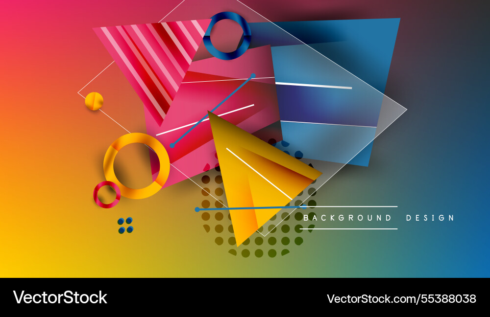 Abstract background - overlapping circles Abstract background - overlapping circles Vector Image