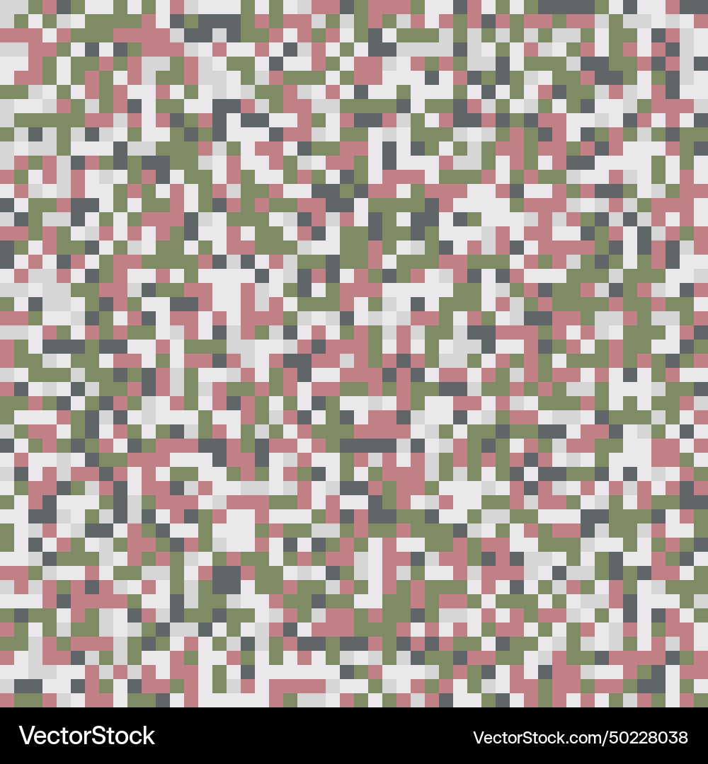 Abstract background with a pixel pattern vector image