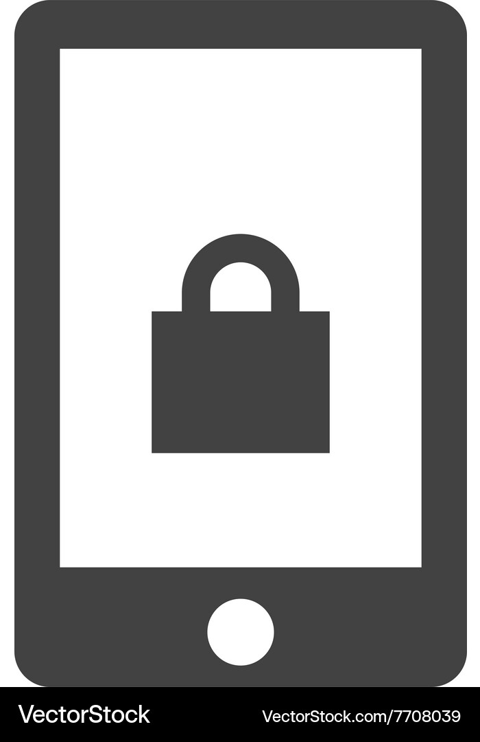 Secure device Vector Image