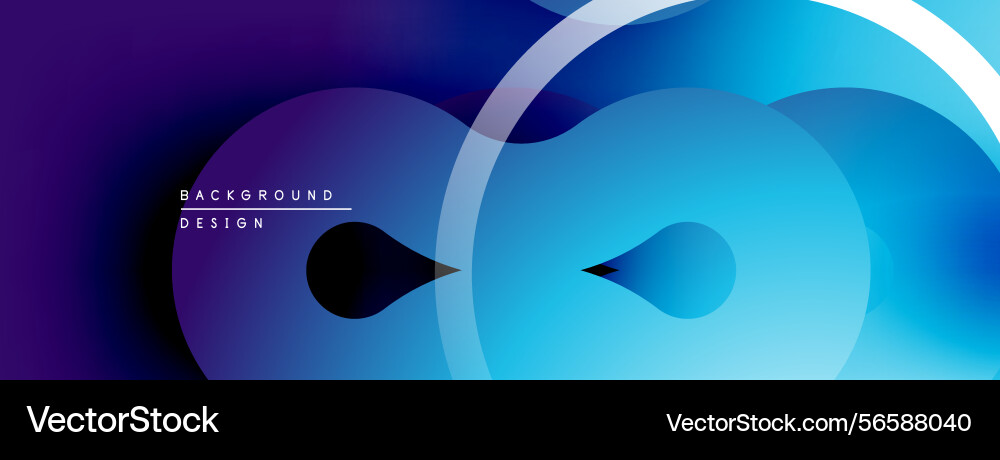 Abstract blue gradient background overlapping Abstract blue gradient background overlapping vector image