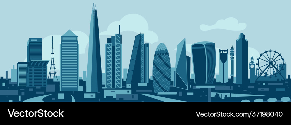 London Cityscape vector image