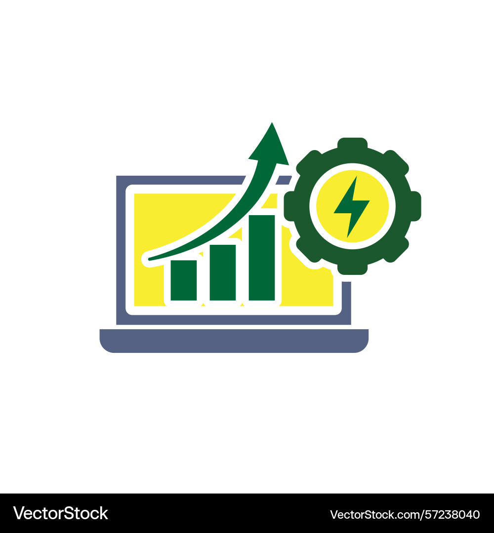 Optimization icon website speed Optimization icon website speed vector image