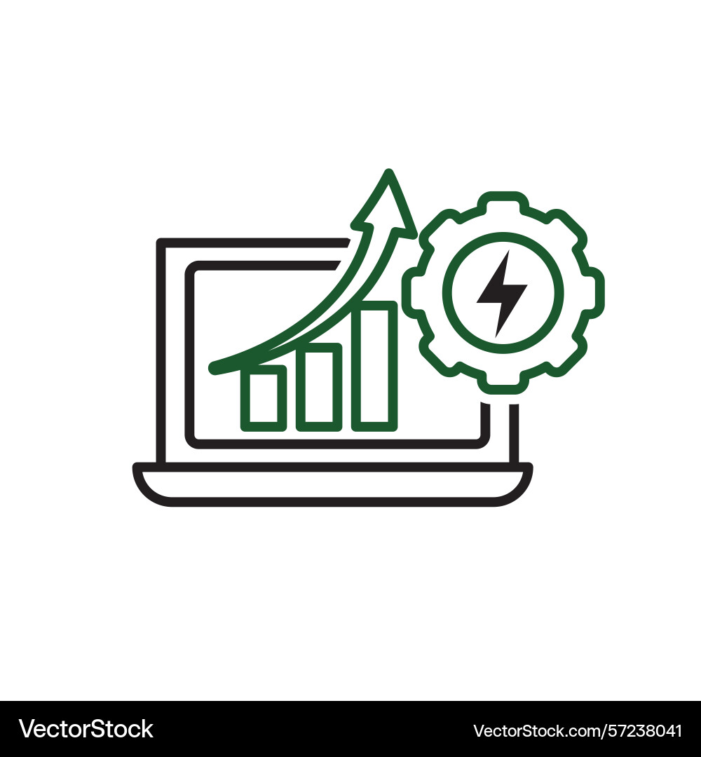 Optimization icon website speed Optimization icon website speed vector image