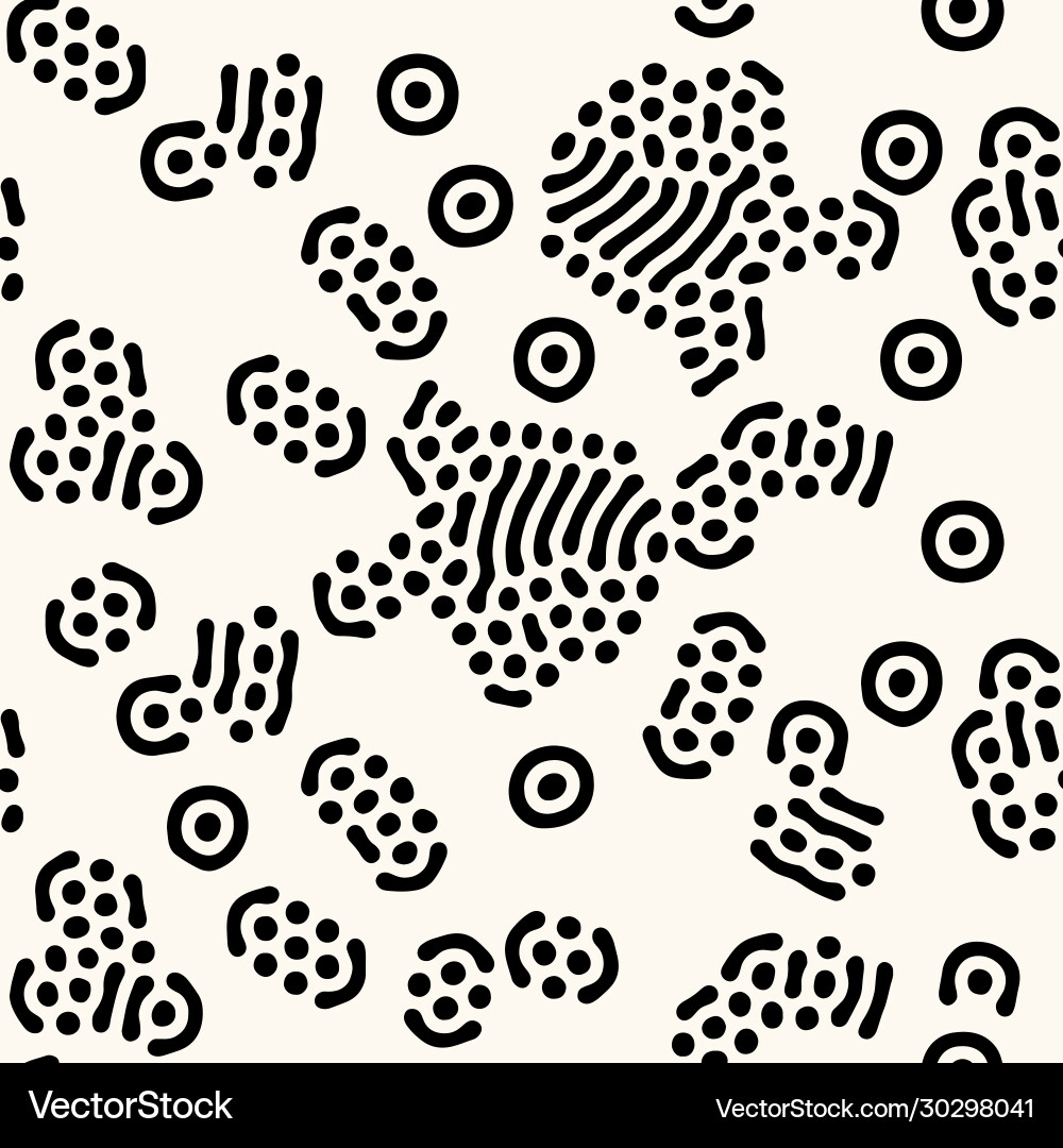 Seamless abstract pattern with rounded Seamless abstract pattern with rounded vector image