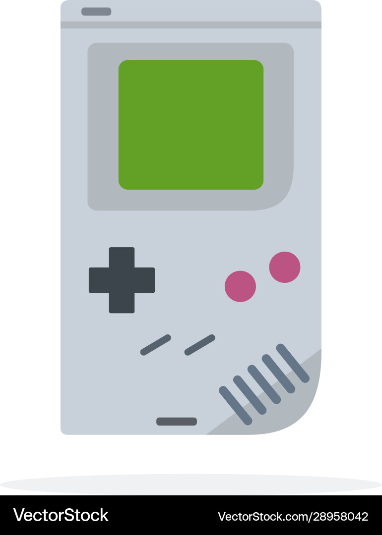Tetris Game Controller Icon vector image