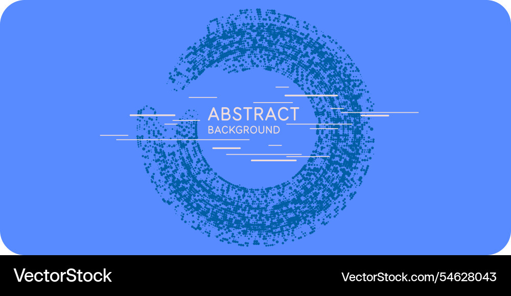 Abstract halftone background the consists vector image