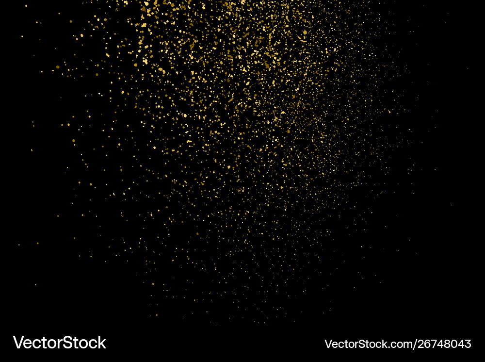 Gold Glitter Textur Gold Glitter Textur vektorbild
