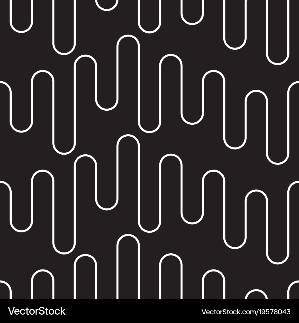 Wavy Line Pattern vector image